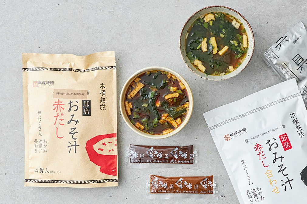 Nodamiso Instant Miso Soup 4 Packs (노다미소 즉석 미소시루 4입)