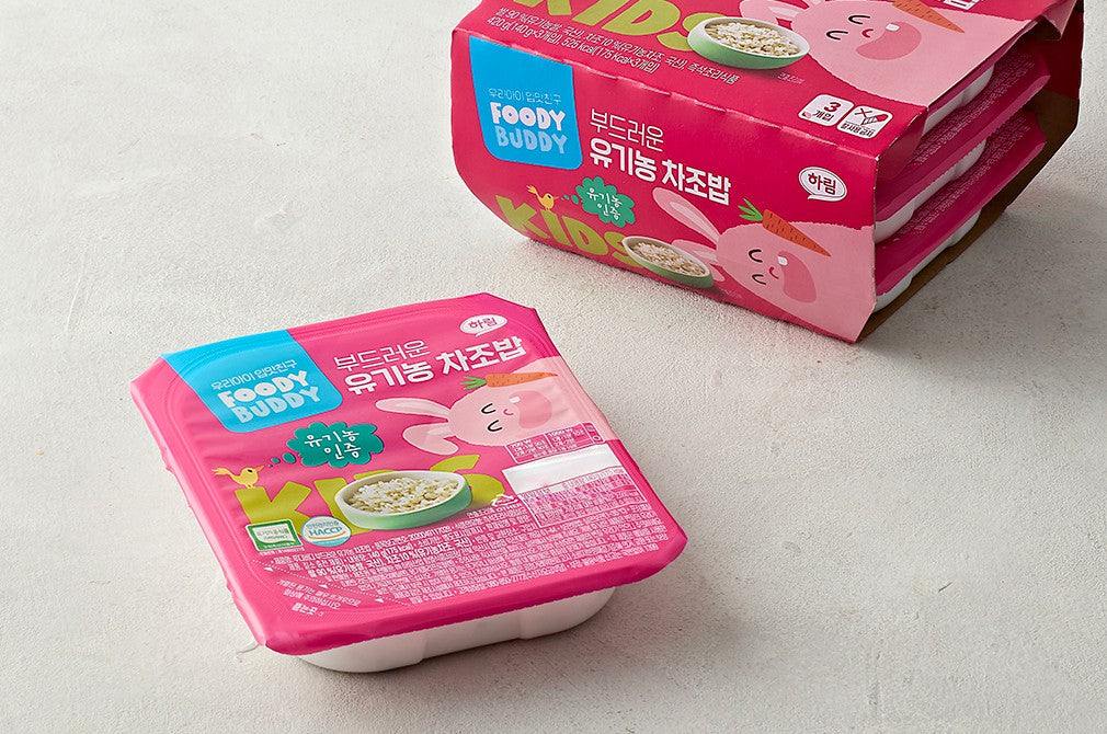 Soft Organic Millet Rice for Kids 3 Pack