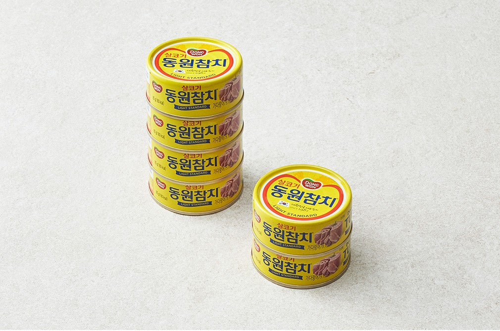 Dongwon Light Tuna (살코기 참치) – 85g x 6 cans