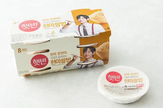 Haitban Brown Rice Bowl 210g (8 Pack) (햇반 현미쌀밥 210g (8입))
