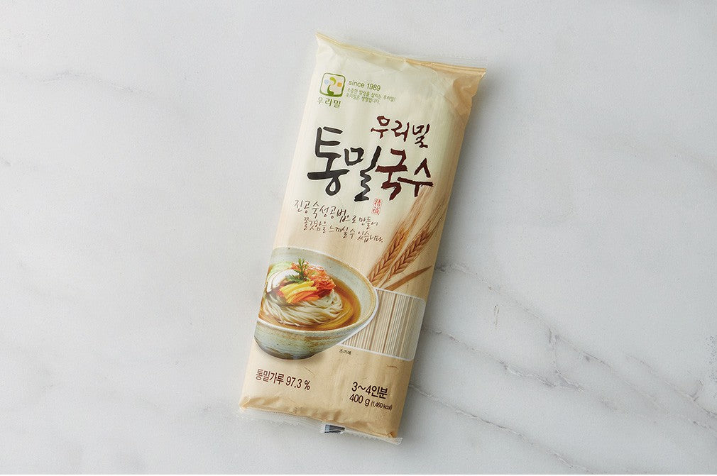 [Woorimil] Whole Wheat Noodles 400g (우리밀 통밀국수 400g)
