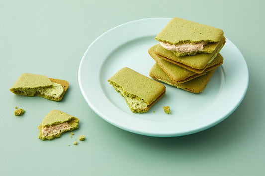 [Super Matcha] Matcha Latte Cream Sand 9g x 10pcs (슈퍼말차 라떼 크림샌드 9g x 10개입)