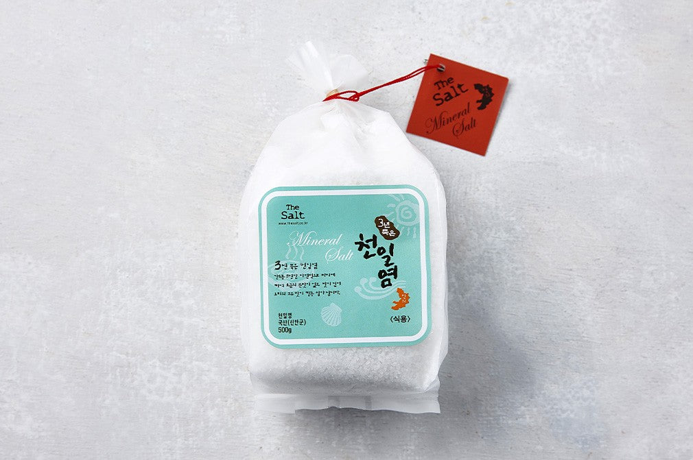 [The Salt of Shinan] 3-Year Aged Sea Salt 500g (신안더솔트 신안 3년 묵은 천일염 500g)