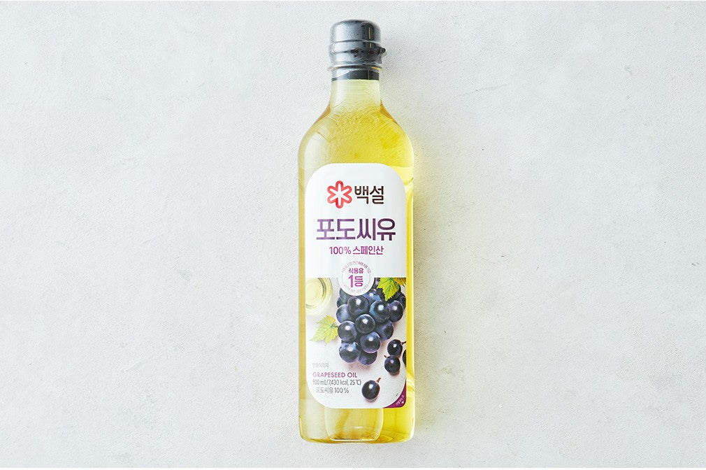 [Baeksul] Grapeseed Oil 900mL (백설 포도씨유 900mL)