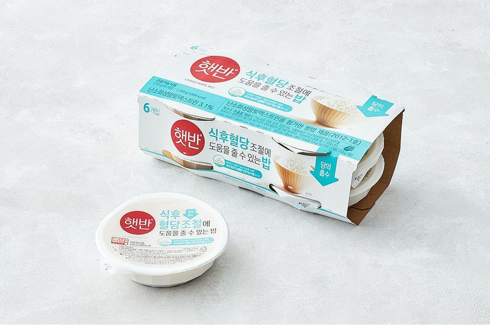 Hetbahn Balanced Rice for Blood Sugar Support 6 Pack